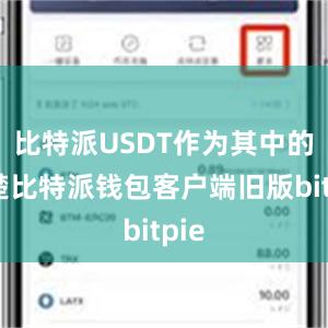 比特派USDT作为其中的翘楚比特派钱包客户端旧版bitpie